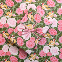 Load image into Gallery viewer, Goldfish and Camellias Gift Wrap