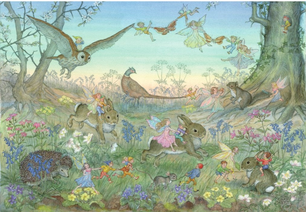 Fairy Time Card by The Porch Fairies