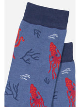 Load image into Gallery viewer, Men’s Bamboo Socks - Octopus and Squid by Sock Talk
