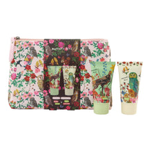 Load image into Gallery viewer, Nathalie Lete Forest Folk - Travel Wash Bag with Body Cream & Shower Gel