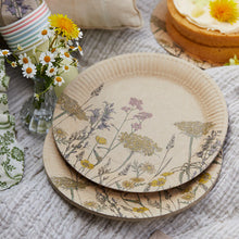 Load image into Gallery viewer, Talking Tables Recycled Paper Plates - Meadow