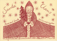 Load image into Gallery viewer, Elizabeth Harbour Press-Out & Stand Up Christmas Cards - Santa Claus - Pack Of 8
