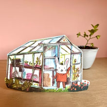 Load image into Gallery viewer, Laura Skilbeck Greetings Card - Greenhouse