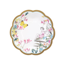 Load image into Gallery viewer, Talking Tables Scallop Paper Plates Set Of 12 - Truly Fairy
