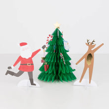 Load image into Gallery viewer, Meri Meri Festive Honeycomb Tree Christmas Card