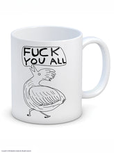 Load image into Gallery viewer, David Shrigley Boxed Mug - F**k You All