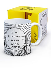 Load image into Gallery viewer, David Shrigley Boxed Mug - So Hungover