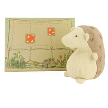 Load image into Gallery viewer, Nutshell Toys - Cuddles The Hedgehog In Tent Box