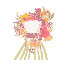 Load image into Gallery viewer, East End Press C5 Greeting Card - Peonie Bouquet Pink