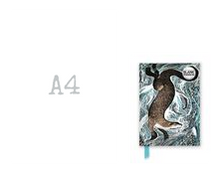 Load image into Gallery viewer, Angela Harding A5 Journal - Fishing Otter