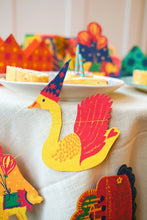 Load image into Gallery viewer, Birthday Party - Recycled Red Mix Sewn Garland