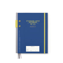 Load image into Gallery viewer, Standard Issue No.03 Hardcover Planner - Conbalt & Citron by Designworks Ink