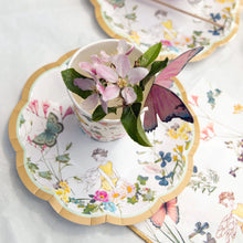 Load image into Gallery viewer, Talking Tables Scallop Paper Plates Set Of 12 - Truly Fairy