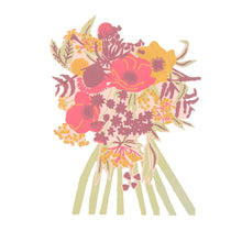 Load image into Gallery viewer, East End Press C5 Greeting Card - Peonie Bouquet Pink