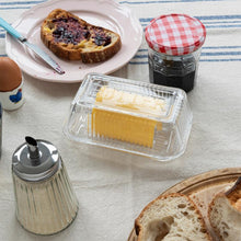 Load image into Gallery viewer, Glass Butter Dish