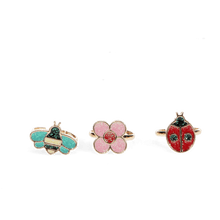 Load image into Gallery viewer, Glitter Rings Set Of 3