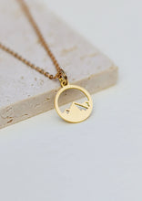 Load image into Gallery viewer, Pivot Brass Necklace - Strength Pendant