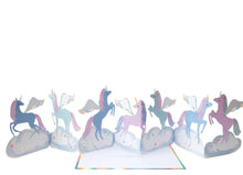 Load image into Gallery viewer, Meri Meri Pegasus Birthday Concertina Card
