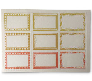18 Self-Adhesive Labels by Cambridge Imprint