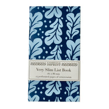 Load image into Gallery viewer, Very Slim List Book, Quercus Midnight by Cambridge Imprint
