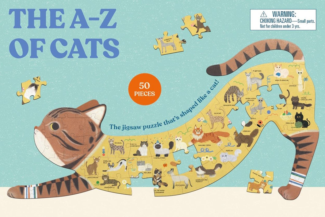 The A-Z Of Cats 50 Piece Puzzle