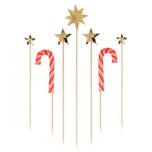 Load image into Gallery viewer, Christmas Honeycomb Cake Topper by Meri Meri
