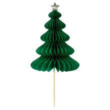 Load image into Gallery viewer, Christmas Honeycomb Cake Topper by Meri Meri