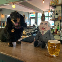 Load image into Gallery viewer, Nigel Farage Small Dog Toy by Pet Hates