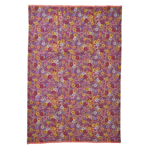 Cotton Tea Towel Wild Flower Print by Rice dk