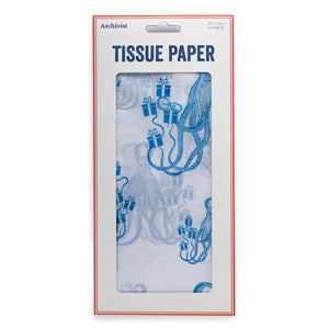 Jason Octopus Tissue Papper by Archivist