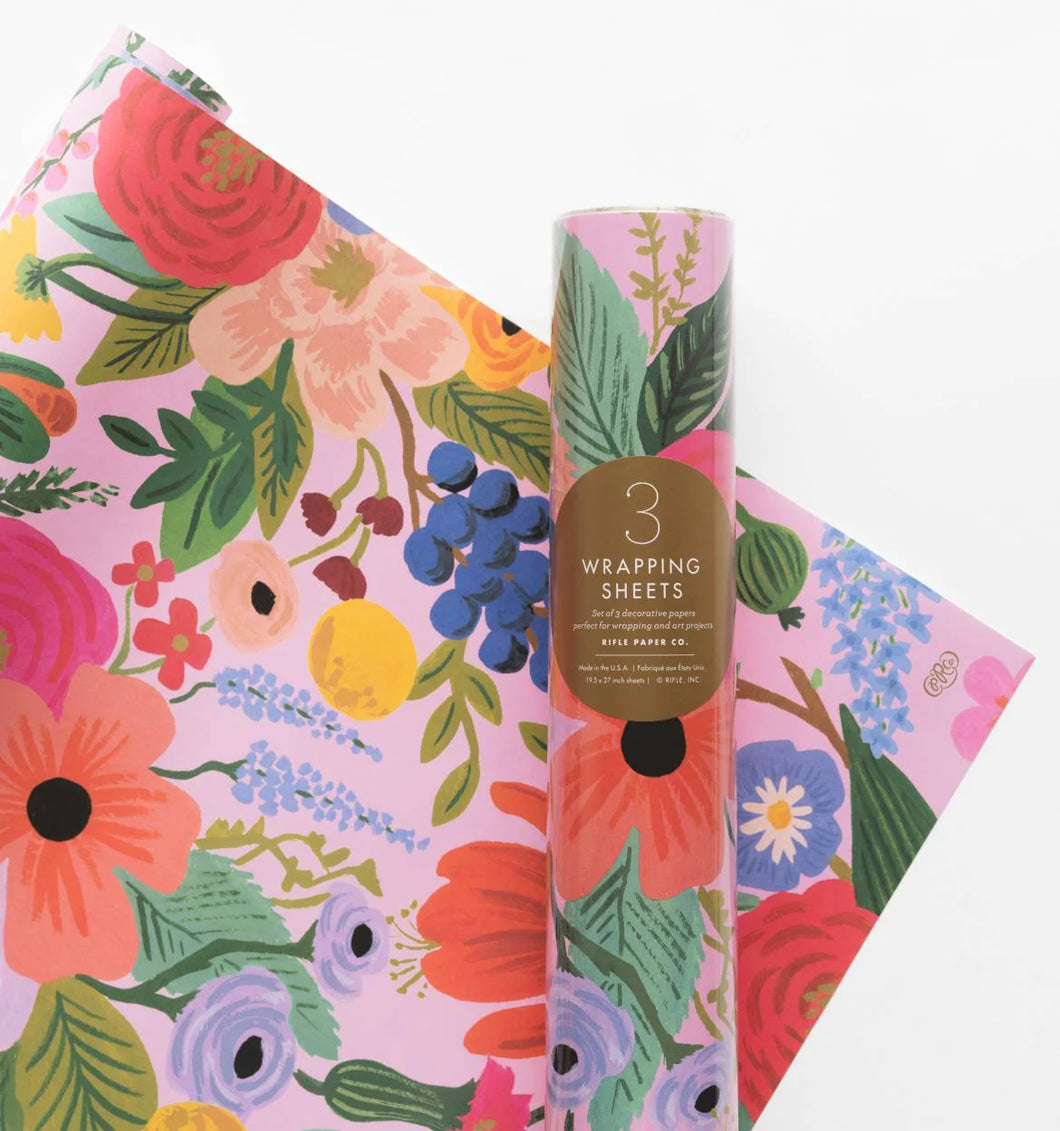 Rifle Paper Co. Garden Party Gift Wrap Roll x 3