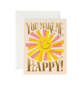 You Make Me Happy! Card by Rifle Paper Co.