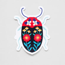 Load image into Gallery viewer, Vinyl Sticker Bright Beetle
