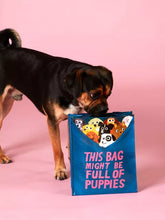 Load image into Gallery viewer, Bag Full of Puppies Lunch Bag Handy Tote by Blue Q