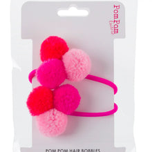 Load image into Gallery viewer, Pom Pom Hair Bobble - Pink by PomPom Galore
