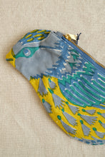 Load image into Gallery viewer, Hand Printed Pouch- Blue Tit by East End Press

