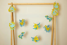Load image into Gallery viewer, East End Press - Sewn Paper Garland Bird &amp; Nest
