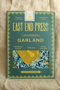 East End Press - Sewn Paper Garland Bird & Nest