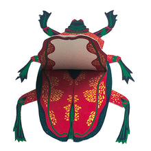 Load image into Gallery viewer, East End Press Greetings Card - Scarab Beetle
