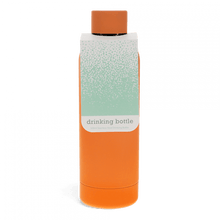 Load image into Gallery viewer, Steel Drinking Bottle - Rubber Coated 500ml - Orange