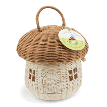 Load image into Gallery viewer, Rattan Mushroom House