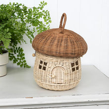 Load image into Gallery viewer, Rattan Mushroom House