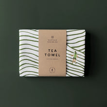 Load image into Gallery viewer, Oldfield Design Co. Tea Towel - Walking Stripes