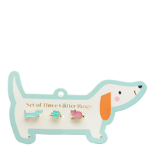 Load image into Gallery viewer, Set Of 3 Glitter Rings