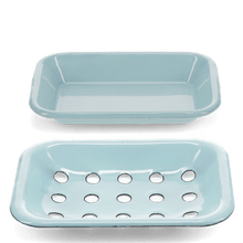 Load image into Gallery viewer, Enamel Soap Dish - Blue