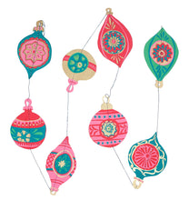 Load image into Gallery viewer, East End Press Vertical Garland - Baubles