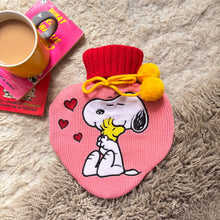 Load image into Gallery viewer, Hot Water Bottle - Snoopy Love