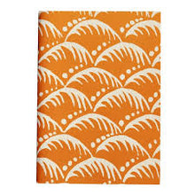 Load image into Gallery viewer, Pocket Notebook - Wave Blood Orange by Cambridge Imprint