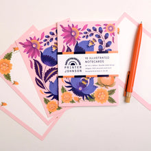 Load image into Gallery viewer, Petrykivka 10 Illustrated Notecards