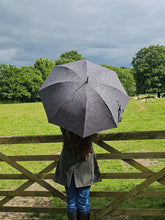 Load image into Gallery viewer, Fulton Umbrella Hampstead UV - Morris & Co Strawberry Thief Graphite